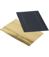 Base cartao 130*45mm Ouro/preto (930271)