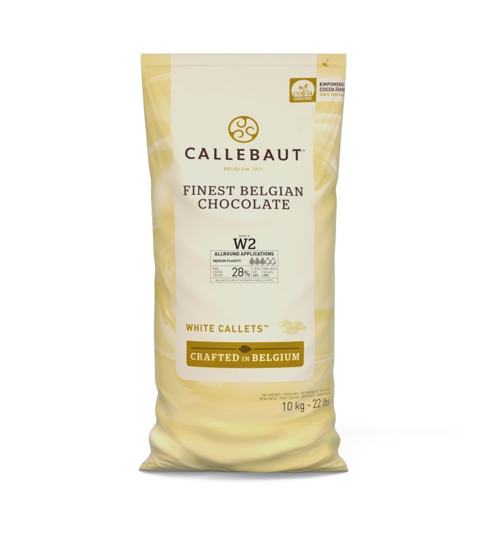 Chocolate Branco Callets W2 (10kg)