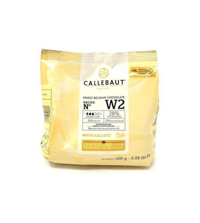 Chocolate Branco W2 Callets (400gr)