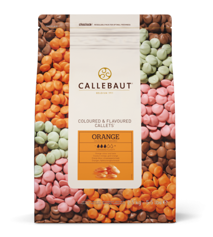 CHOCOLATE FLAVOURED ORANGE CALLETS