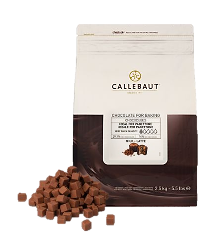Chocolate Leite Chococubes Panettone