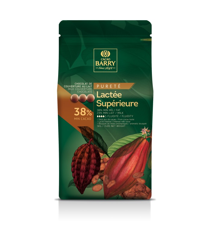 Chocolate Leite cobertura Lactee superior (20kg)