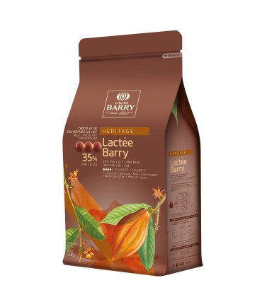 Chocolate Leite Lactée Barry 35%