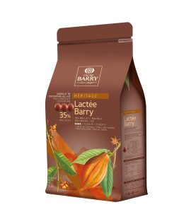 Chocolate Leite Lactée Barry 35%