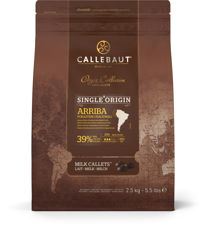 CHOCOLATE LEITE ORIGEM ARRIBA CALLETS