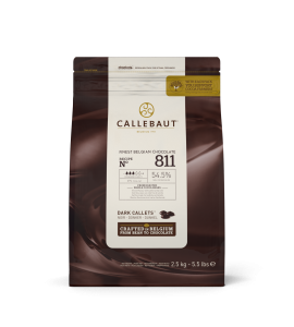 Chocolate Negro 811 Callets 54% (2.5 kg)