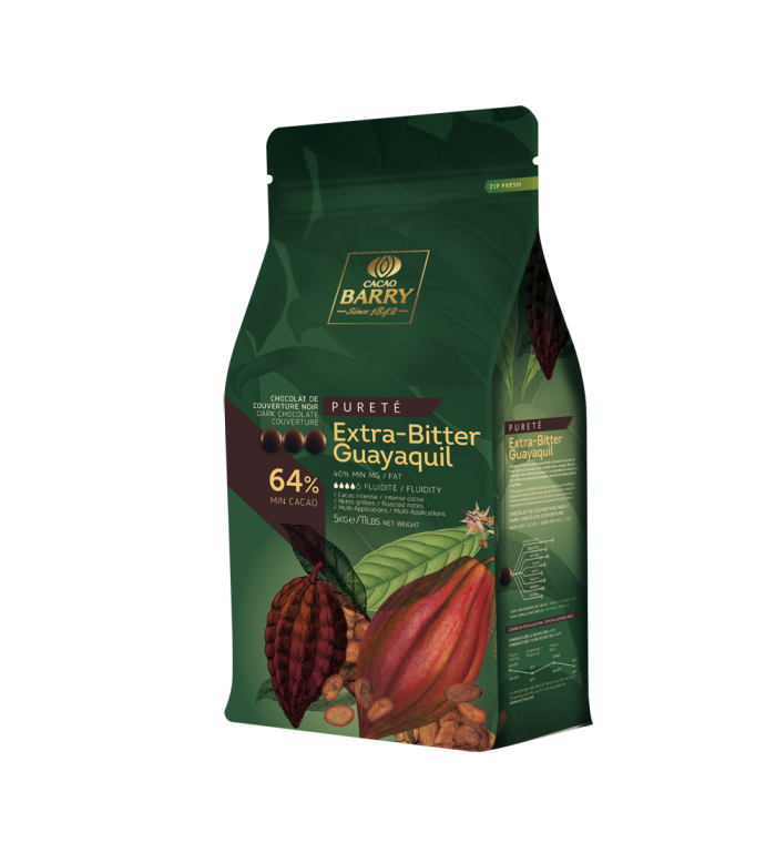 Chocolate Negro Guayaquil 64%