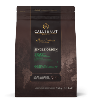 CHOCOLATE NEGRO ORIGEM BRASIL 67% CALLETS
