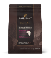 CHOCOLATE NEGRO ORIGEM S. TOME 70% CALLETS