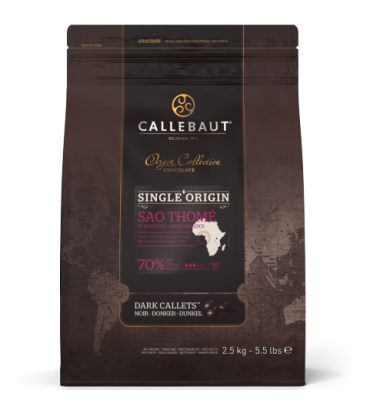 CHOCOLATE NEGRO ORIGEM S. TOME 70% CALLETS