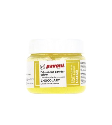 Corante Pó Lipossolúvel limão amarelo L04SB