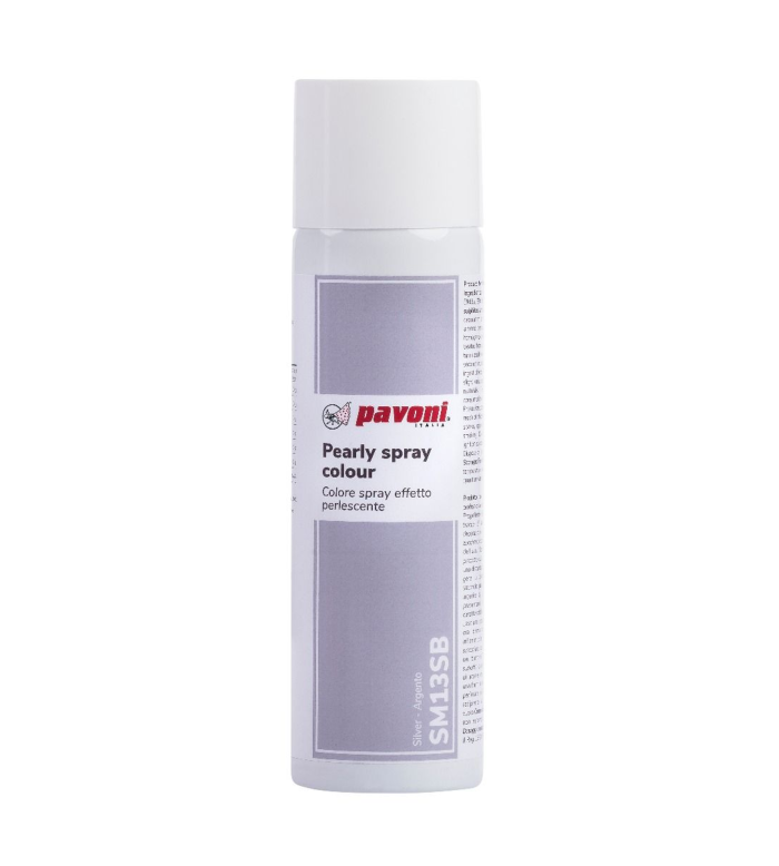 Corante Spray alimentar Prata Metalizado SM13SB