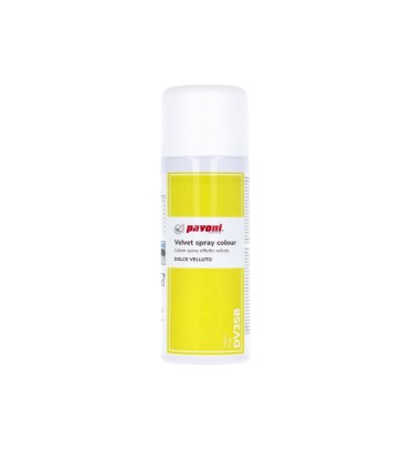 Corante spray veludo amarelo DV3SB