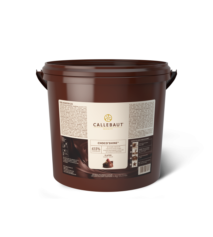 Dark Chocolate Glacage Choco Shiny