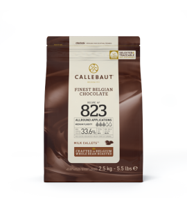 Milk Chocolate 823 Callets (2,5 kg)