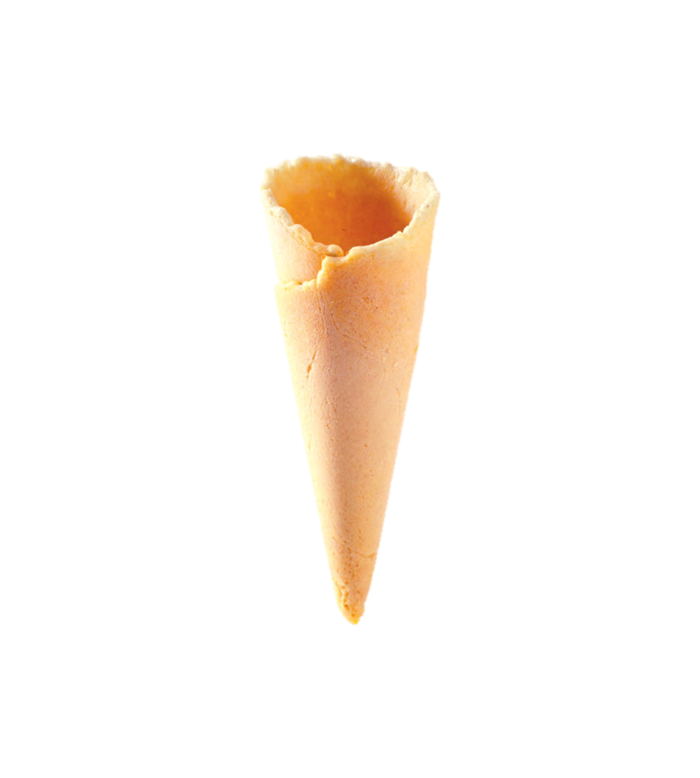 Mini cone neutro 7,5cm revestido