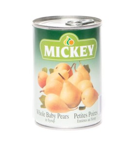 Mini peras Mickey