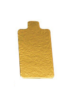 PLACAS BASES RECTAGULAR DOURADO 90X55MM(930254)