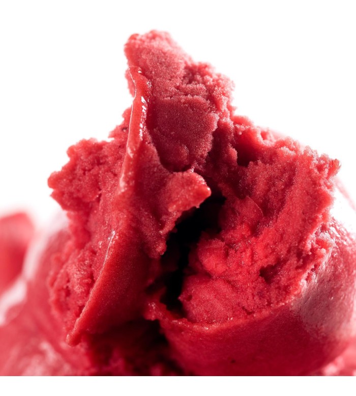 Sorvete frutos vermelhos