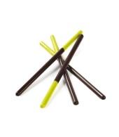 Sticks Cor Lima de Chocolate Negro